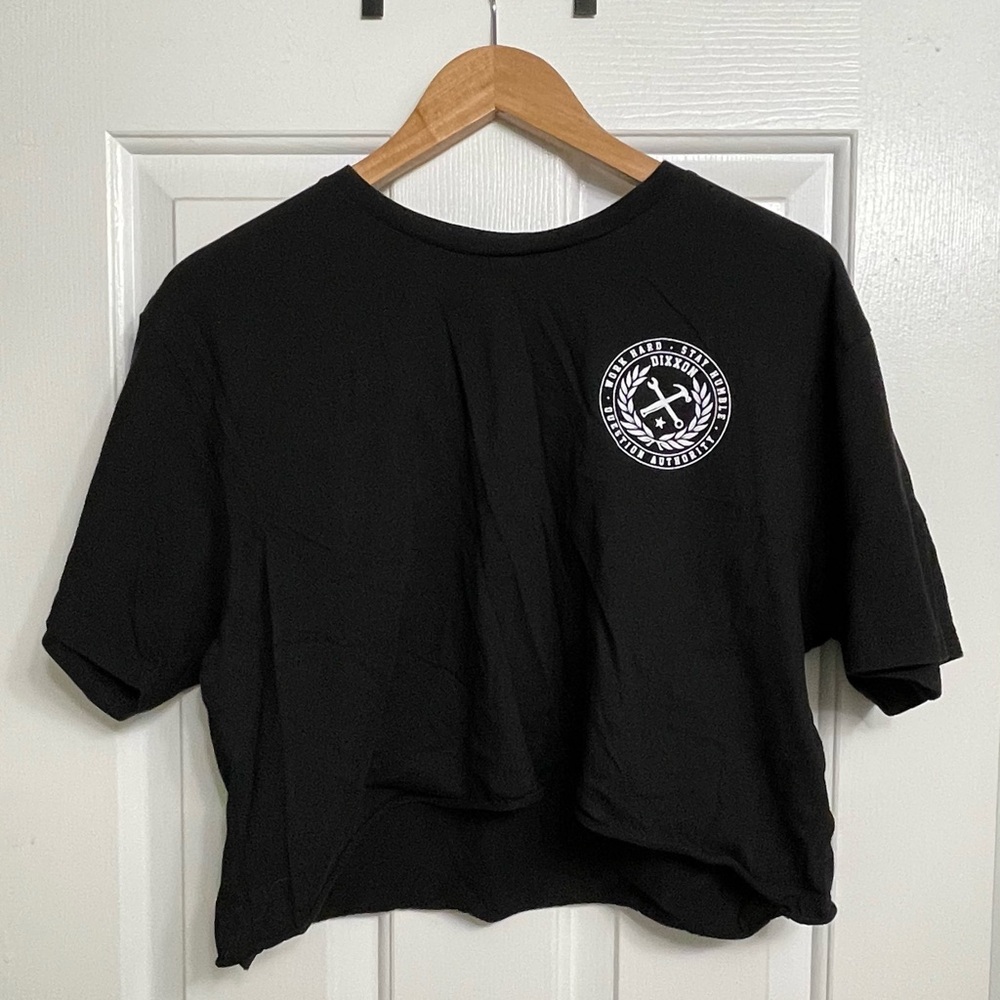 DIXXON Black Crop Top